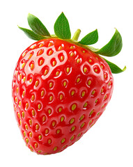 Strawberry isolated on a transparent background © Jasinski