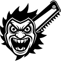 Reciprocating Saw (Sawzall) Tool Construction Tool Vector Illustration – Cartoons, Clipart, Line Art, Vector design of reciprocating saw tool with white background – ideal for construction and DIY