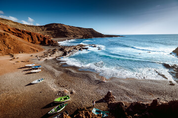 Lanzarote - Charco de Los Clicos © Radosław Dybała