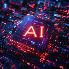 Obraz premium A glowing 