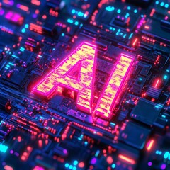 Obraz premium A glowing 