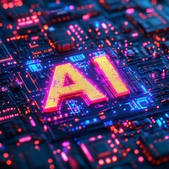 Obraz premium A glowing 