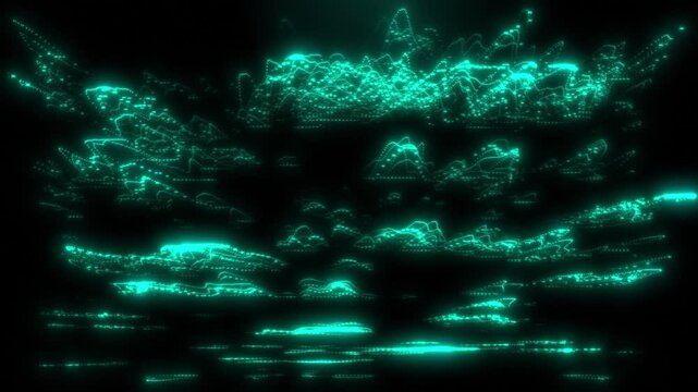 Bad AI chat bot glitch malware hacker in latent space 4K resolution
