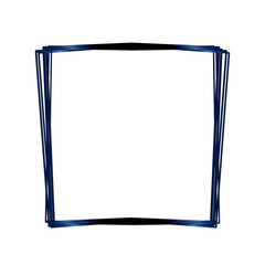 Blue Square Frame Stack