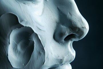 Realistic Artificial Nose Model with Detailed Textures for Medical Training and Research Purposes