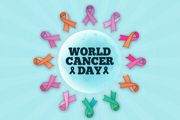 World Cancer Day: A Global Call for Unity, Hope, and Action Against Cancer. Show your support and make a difference in the fight against this disease. World Cancer Day.