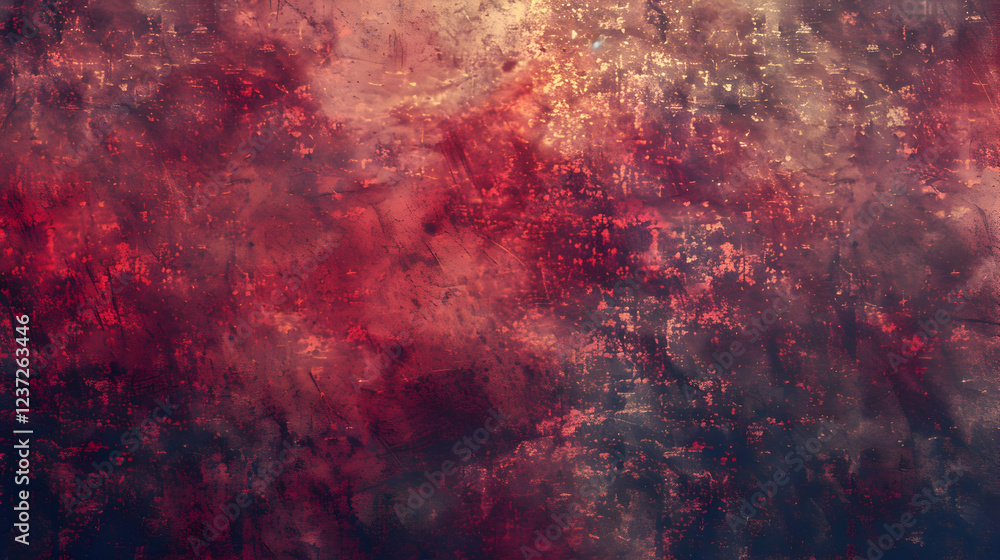 Poster abstract textured background with warm hues and a dynamic visual effect.