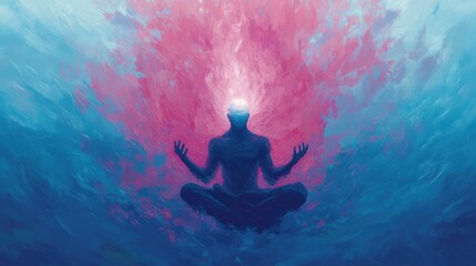 A stock illustration that represents the concept of Pain management techniques