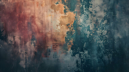 Abstract textured background with a blend of colors and patterns.