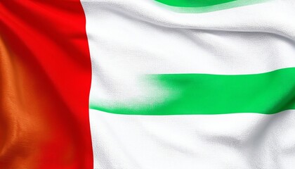 Obraz premium Celebrating the UAE: Waving Flag Against a Blue Background with Text Space