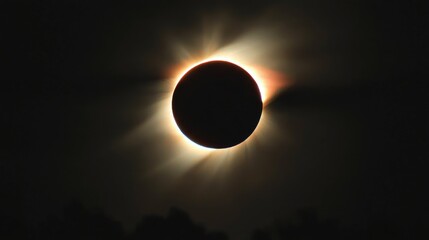 Total solar eclipse, daytime sky, corona, celestial event, astronomy