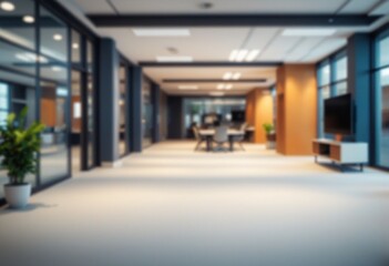 Minimalist Contemporary Office with Modern Design Elements and Natural Light