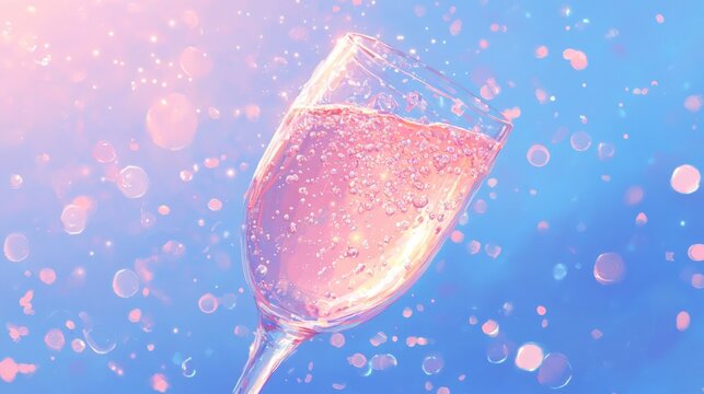 A stock illustration that represents the concept of The role of hydration in joint health 