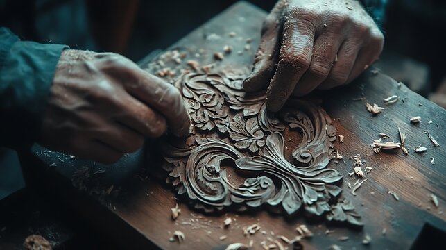 detail of a door knocker