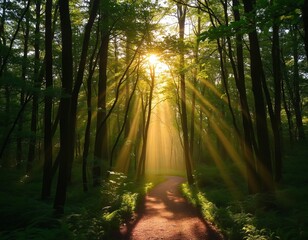 Obraz premium Morning Sunshine