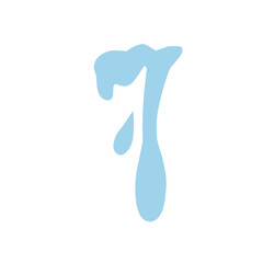 collection of water dripping