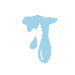 collection of water dripping