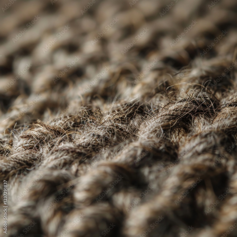 Poster luscious wool fabric weave capturing exquisite texture and pattern in close-up view for textile desi