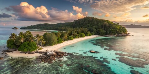 Obraz premium A breathtaking landscape that looks like heaven