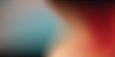 The image features an abstract and grainy background, showcasing a blend of vibrant design