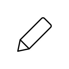 Pencil icon vector. pen sign and symbol. edit icon vector