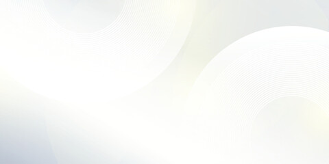 Vector grey background with dynamic circle lines modern simple abstract art