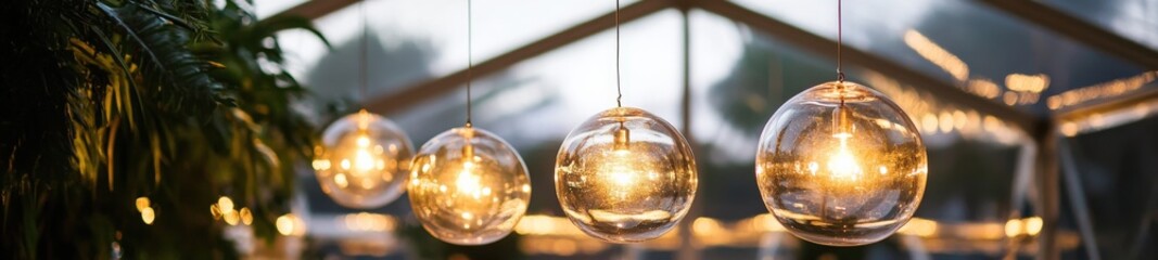 Ethereal Event Setting with Natural Elements and Soft Lighting