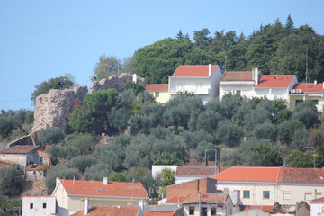 Obraz premium Castelo Branco, Beira Baixa, Portugal, October 25, 2021, Views from Castelo Branco