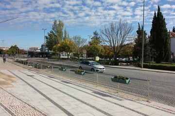 Castelo Branco, Beira Baixa, Portugal, October 25, 2021, Views from Castelo Branco