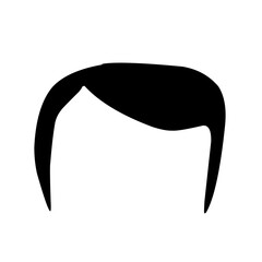 Silhouettes of hair styling