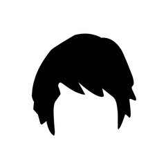 Silhouettes of hair styling