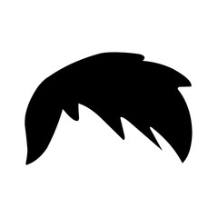 Silhouettes of hair styling