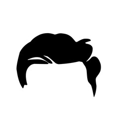 Silhouettes of hair styling