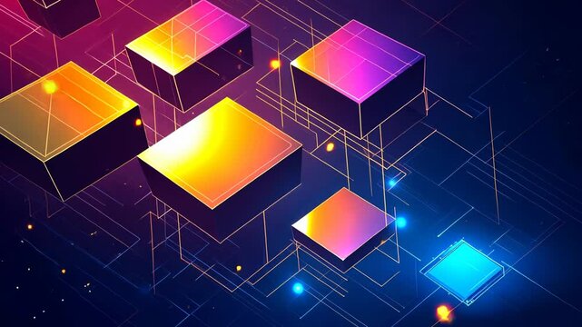 Isometric 3D Building Design Blueprint for Modern Architecture and Interior Projects