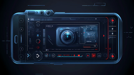 horizontal phone camera