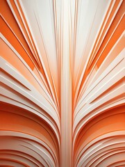 orange to white smooth grainy texture gradient with glowing noise background, Art decoration