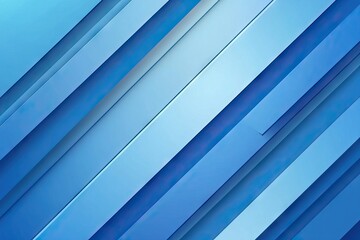 Obraz premium Blue Background with Diagonal Lines and Gradient Colors. AI generated illustration