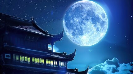 Moon_Ancient_chinese_architecture_chinese_temple_