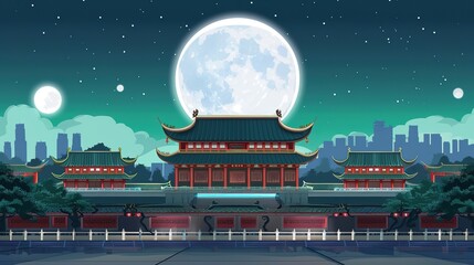Moon_Ancient_chinese_architecture_chinese_temple_