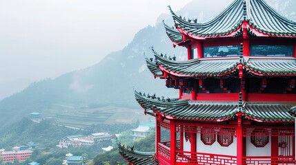Obraz premium Pagoda_freepik_ancient_chinese_architecture_chines