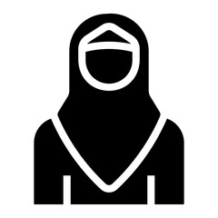 muslim Solid icon