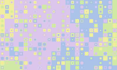 Wall banner block simplicity. Clean regular style balance. Pattern imagination covering playful.