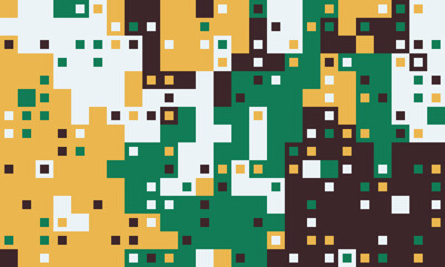 Seamless colourful branding christmas ornament. Variation 80s outline elegant. Symmetry swatch mosaic presentation.