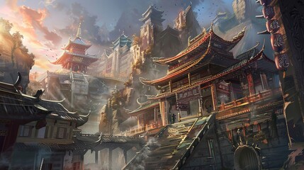 Obraz premium Freepik_pagoda_ancient_chinese_architecture_chinese