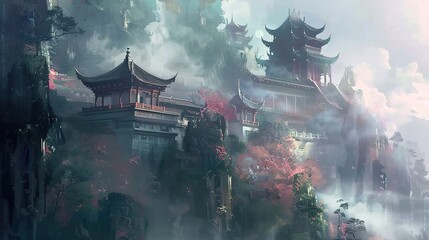 Fototapeta premium _Pagoda_freepik_ancient_chinese_architecture_chinese