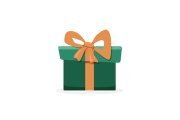 Gift boxes set. Holiday presents wrapped in festive paper wrapping, decorated with ribbon bows, strings and twines. Christmas giftboxes. Flat vector illustrations isolated on white background.