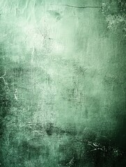 Obraz premium Abstract Green Textured Background: Grunge Wall with Uneven Surface and Deep Emerald Tones.
