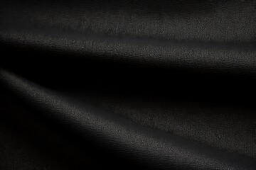 Abstract black background. Black fabric texture background