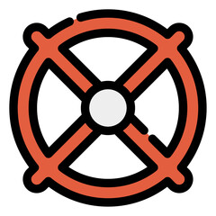 Naklejka premium water valve icon