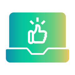 like Gradient icon